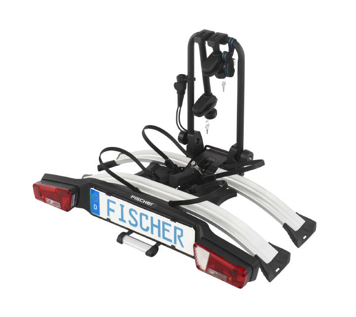 FISCHER Kupplungs-Fahrradträger RoadLine Silver